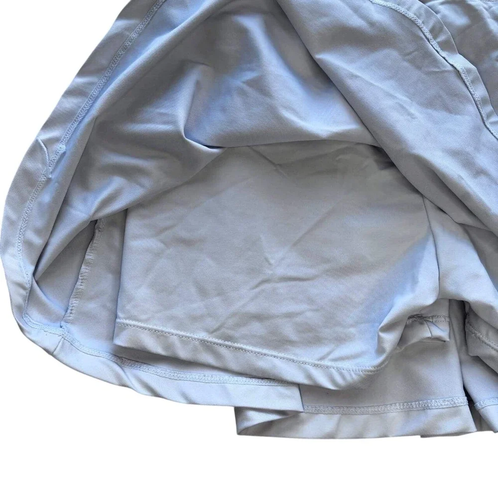 Stylezone‎ White Athletic Tennis Skort with Built-in Shorts Small